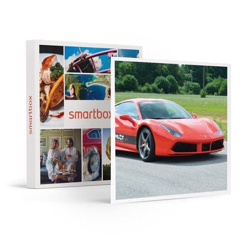 SMARTBOX - Coffret Cadeau Pilotage : 3 tours au volant d’une Ferrari F488 sur le circuit de Dijon-Prenois-Sport & Aventure