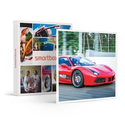 SMARTBOX - Coffret Cadeau Pilotage d’exception : 6 tours en Ferrari F488 sur le circuit de Dijon-Prenois-Sport & Aventure