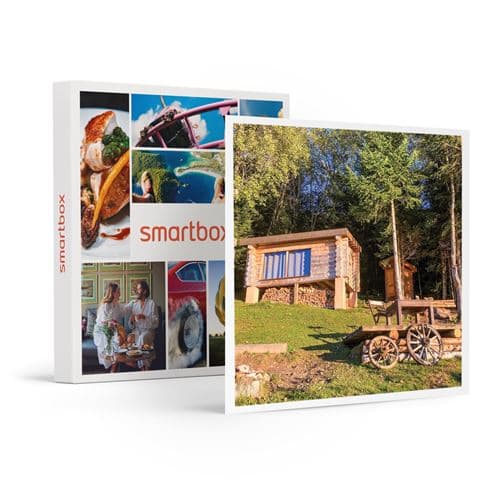 SMARTBOX - Coffret Cadeau 2 jours insolites dans une cabane en bois dans les Alpes-Séjour