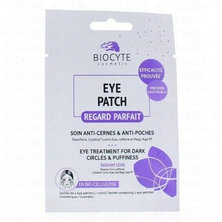 BIOCYTE Cosmétique - Eye patch regard parfait sachet de 2 eye patchs